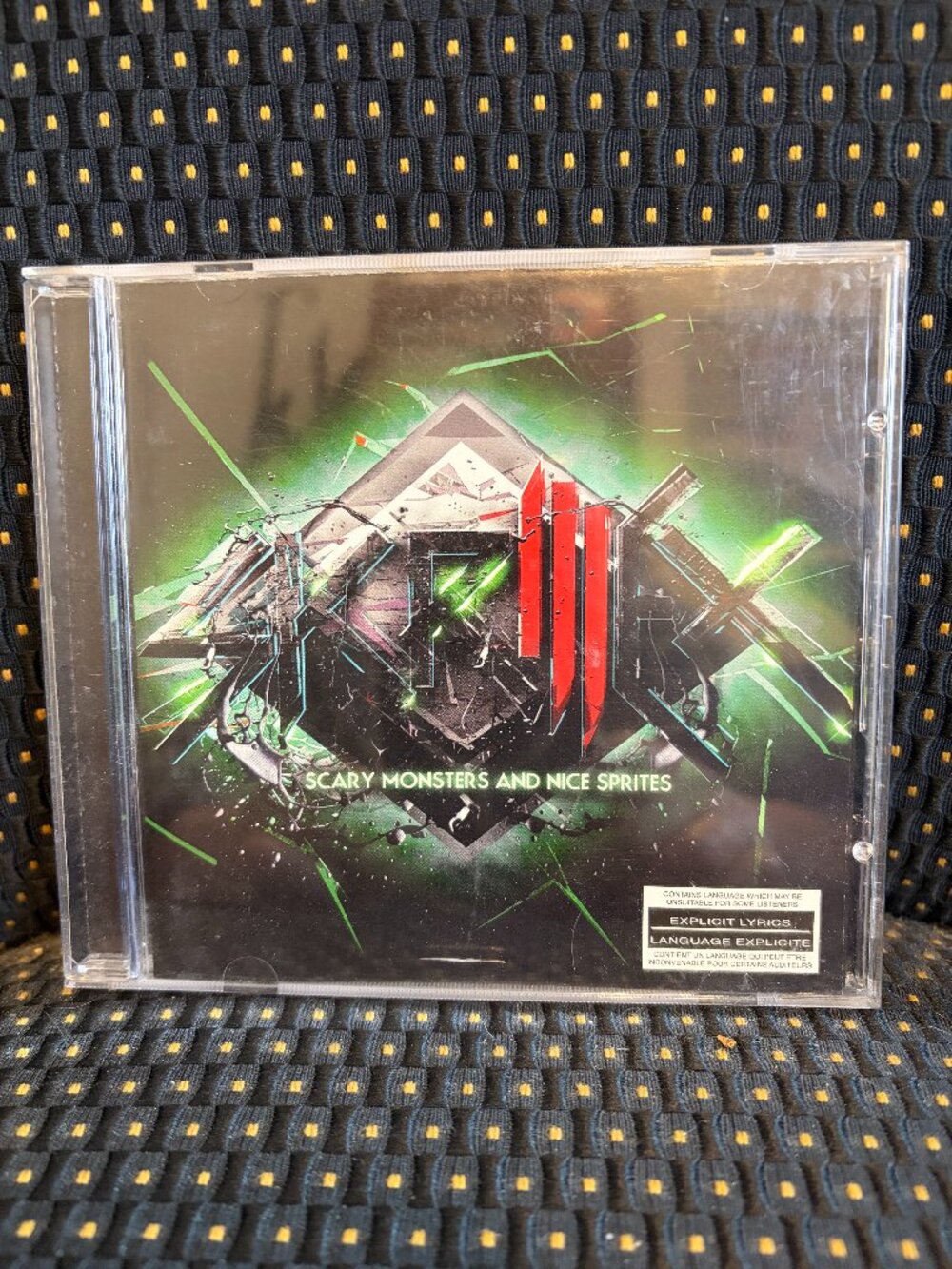 Skrillex Scary Monsters and Nice Sprites Dubstep Audio CD 2010 Used Untested